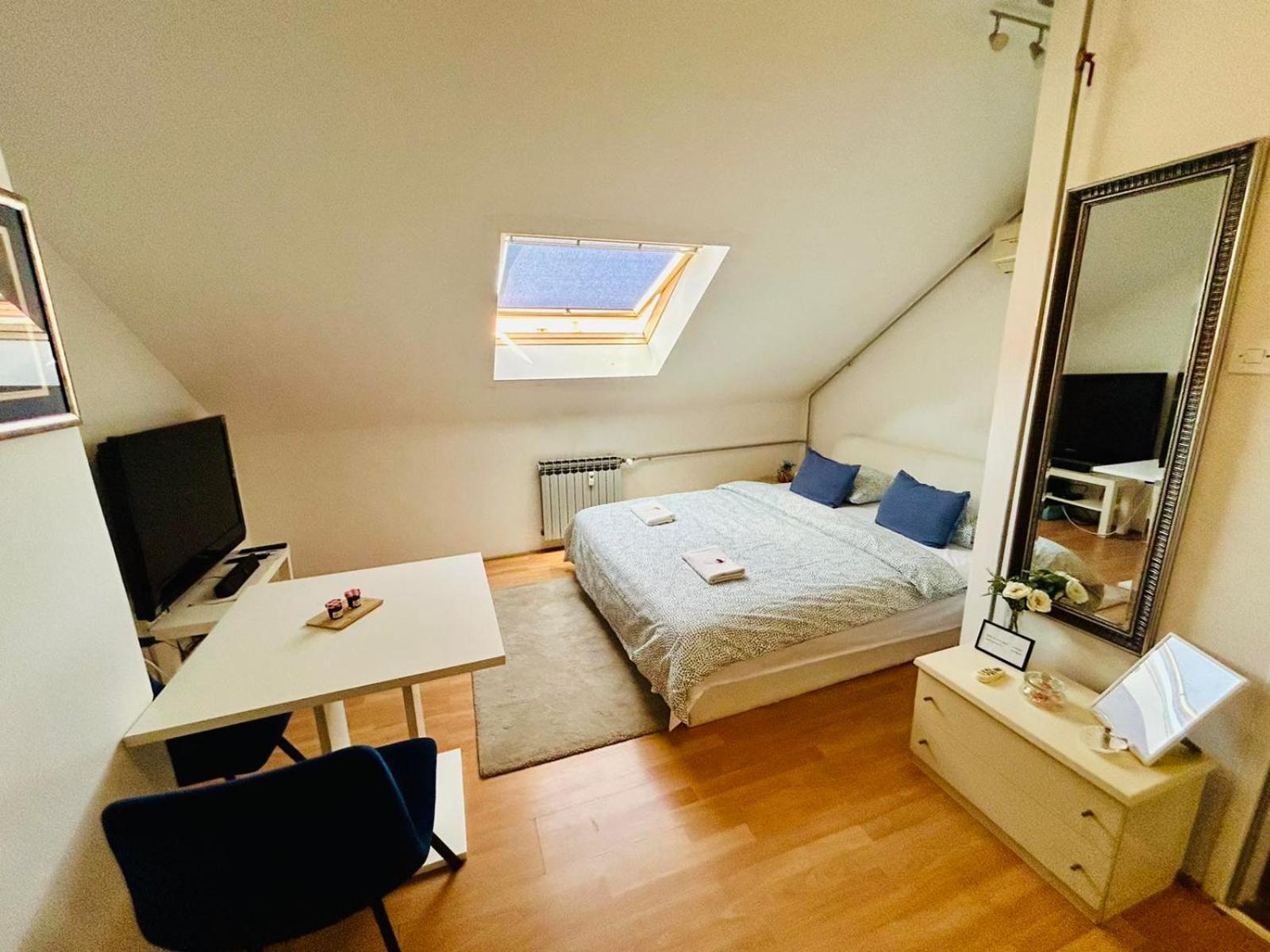 Mia Airport Studio Apartment - 0-24H Self Check In&Out - Parking On Site Velika Gorica Dış mekan fotoğraf
